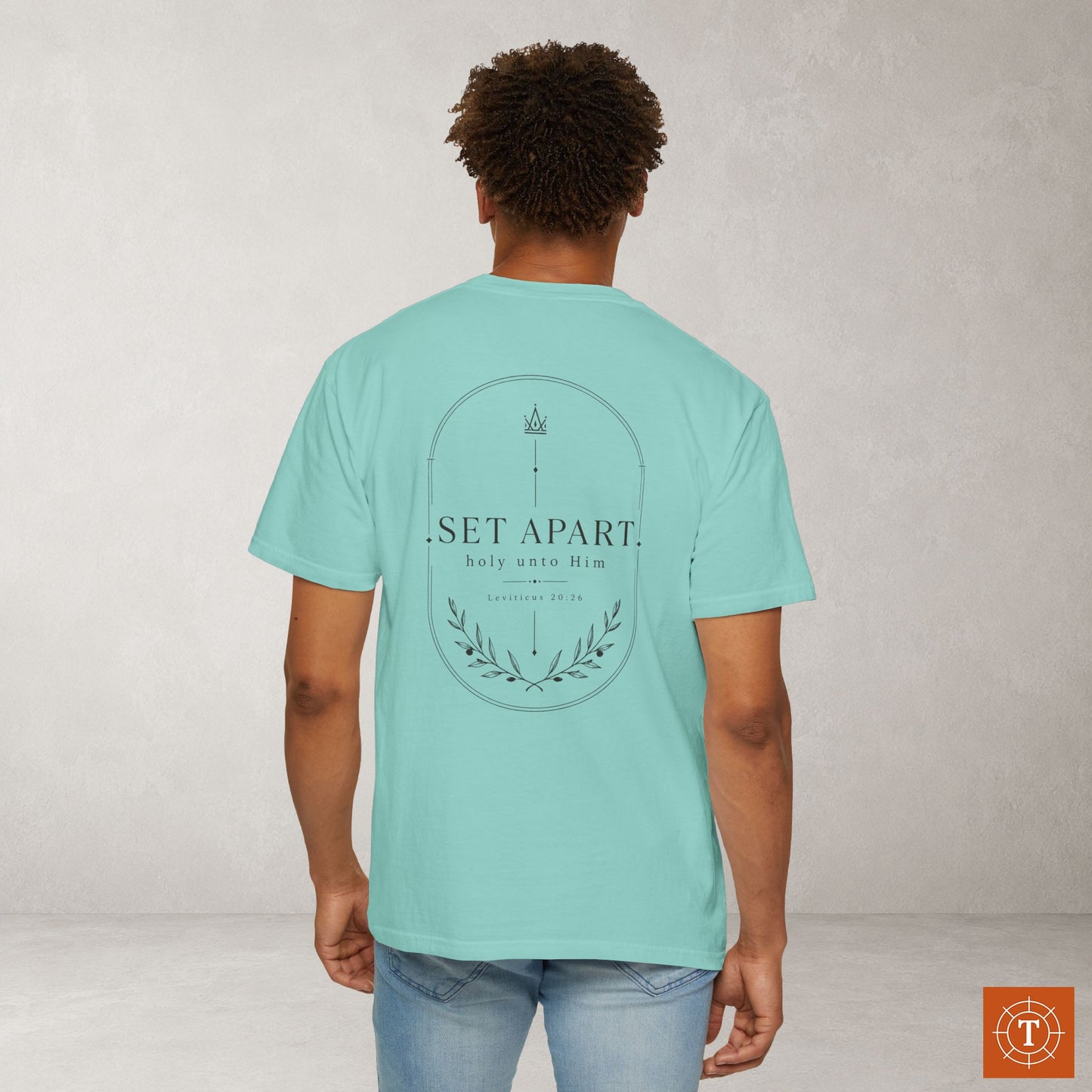 Illustrated Scripture - Leviticus 20:26 - Holy Unto Him Tee, Set Apart