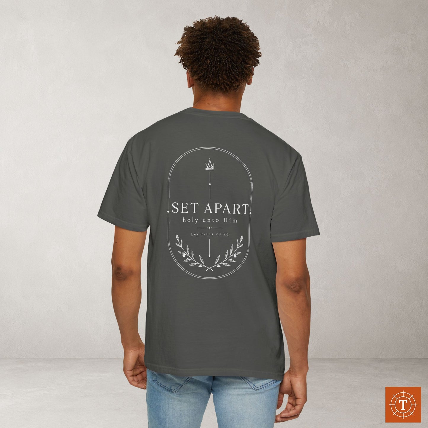 Illustrated Scripture - Leviticus 20:26 - Holy Unto Him Tee, Set Apart