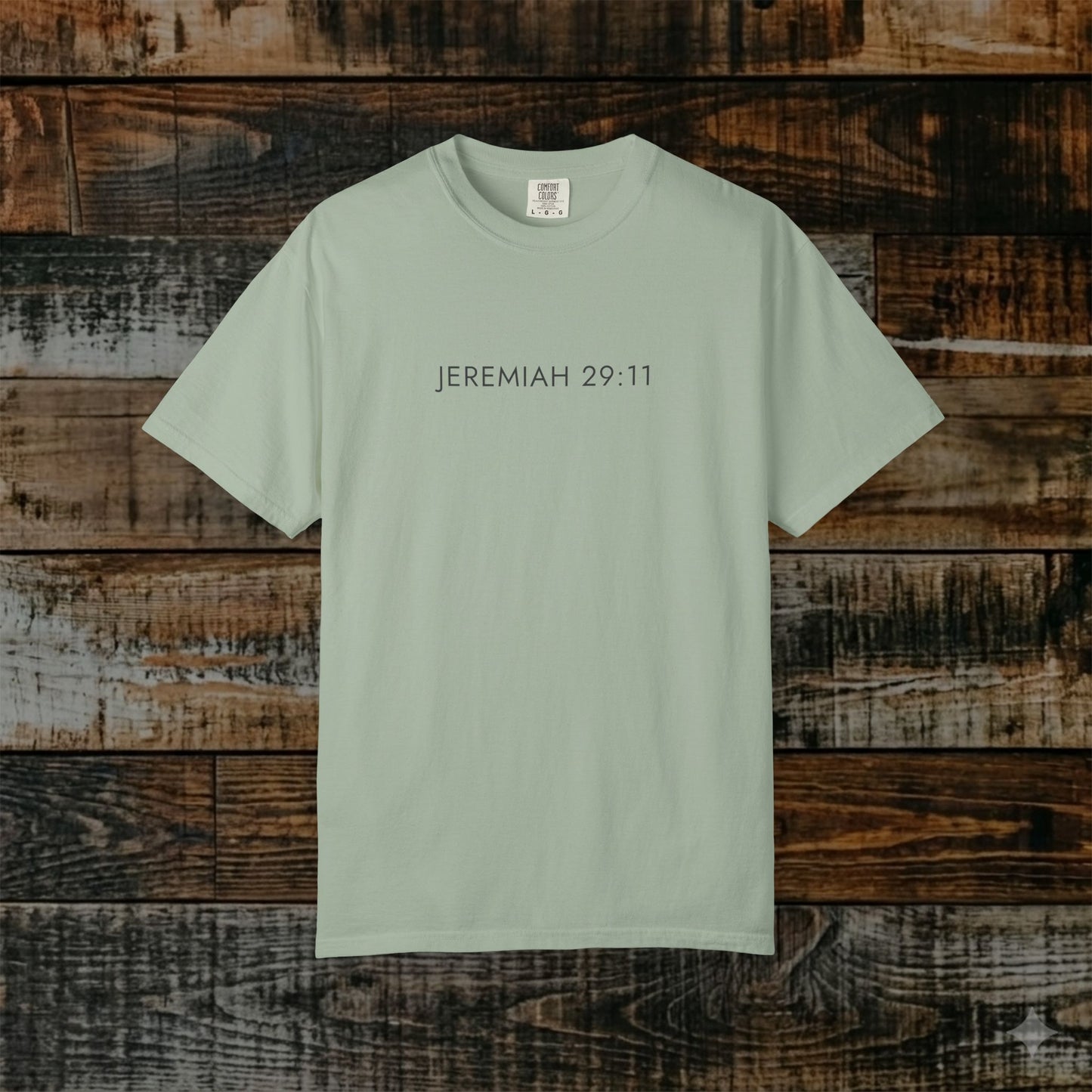 Aesthetic Messianic Tee — Jeremiah 29:11 Modern Hebrew Roots Tee