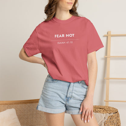 Fear Not — Isaiah 41:10 Christian Scripture Tee
