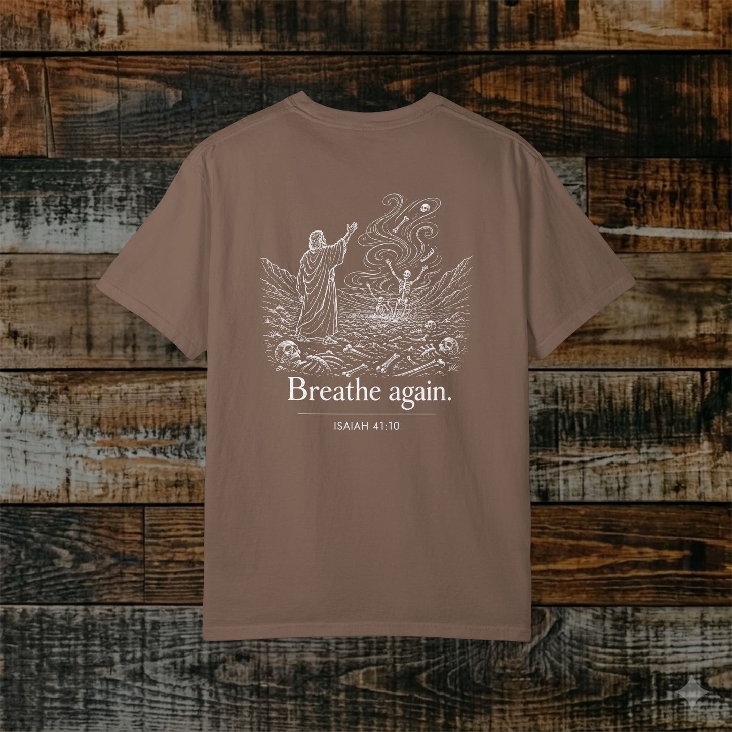 Illustrated Scripture Tee - Ezekiel 37 - Breathe Again