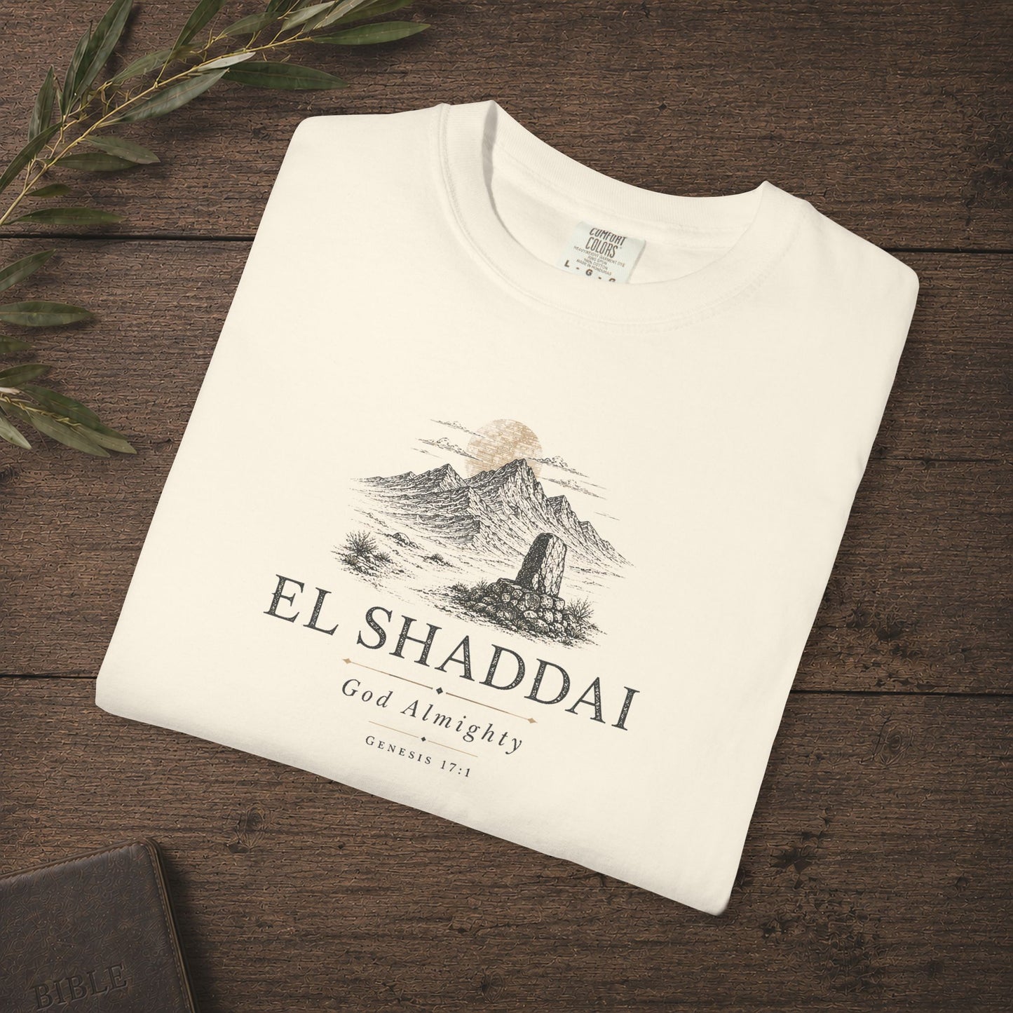 EL SHADDAI - Names of God Tee - Genesis 17:1 - Chest Print