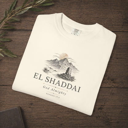 EL SHADDAI - Names of God Tee - Genesis 17:1 - Chest Print