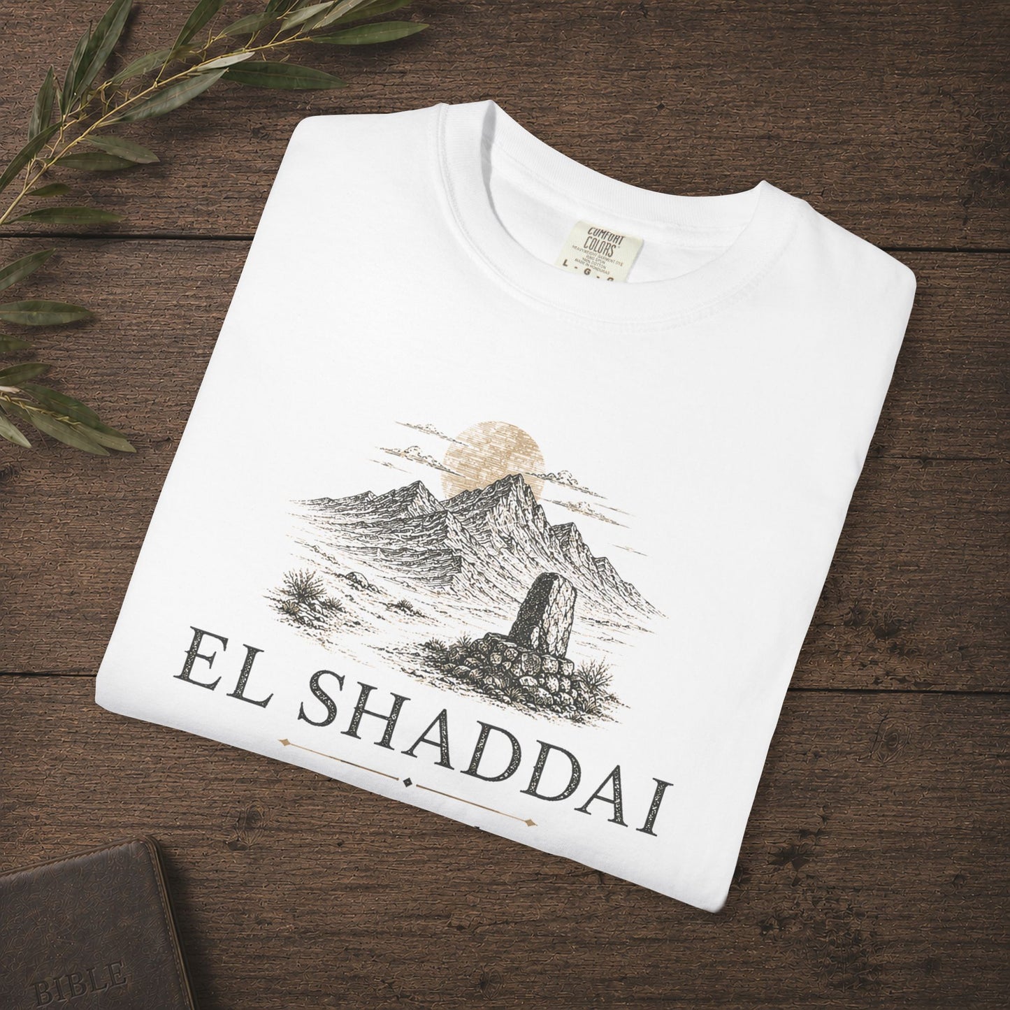 EL SHADDAI - Names of God Tee - Genesis 17:1 - Chest Print