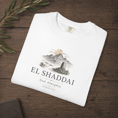 EL SHADDAI - Names of God Tee - Genesis 17:1 - Chest Print