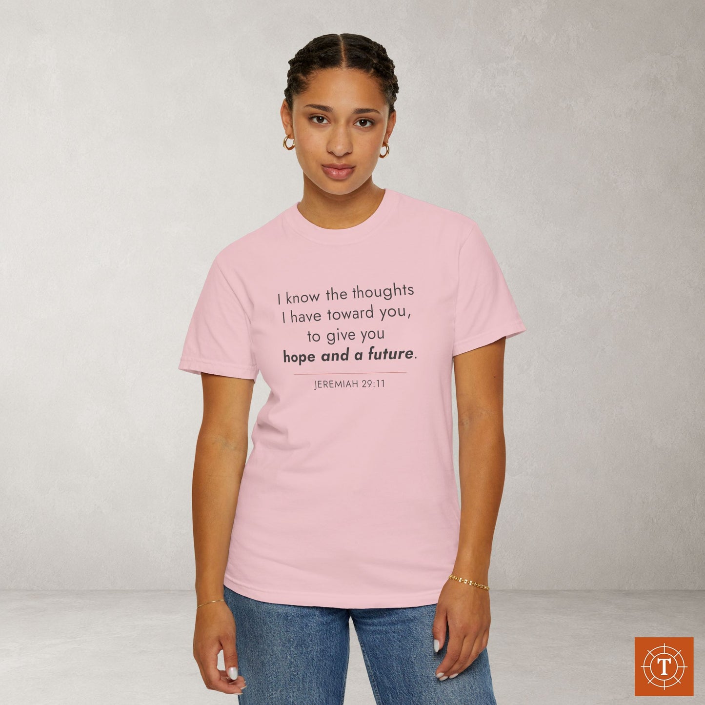 Jeremiah 29:11 Minimalist Hebrew Roots Scripture Tee