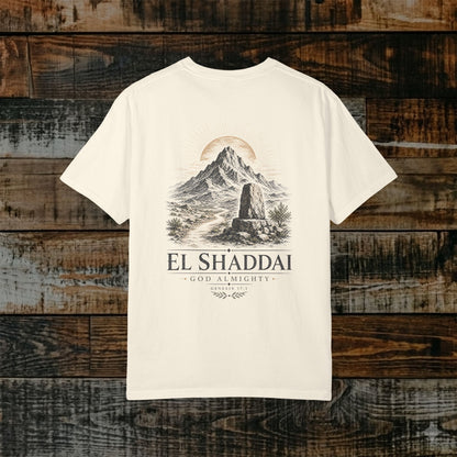 EL SHADDAI - Names of God Tee - Genesis 17:1 - Back Print