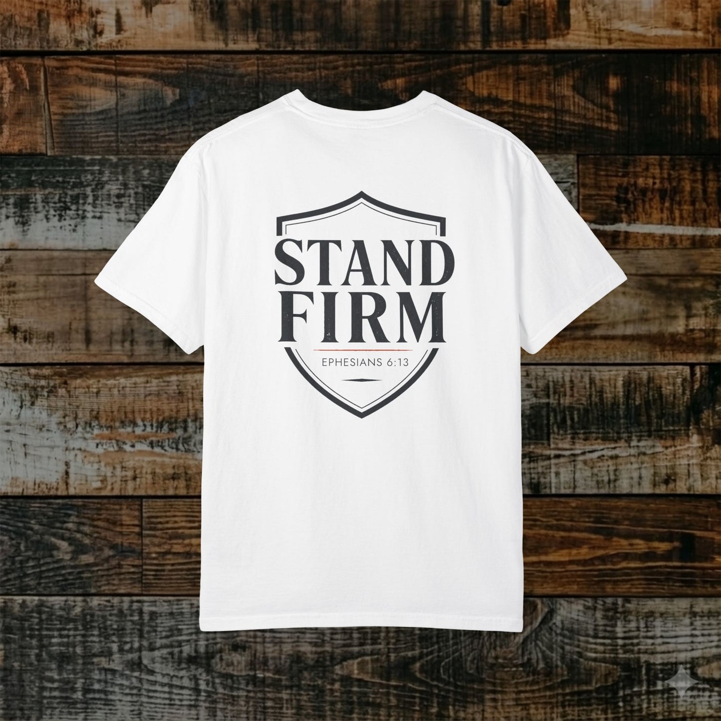 Illustrated Scripture Tee - Ephesians 6:13 - Stand Firm