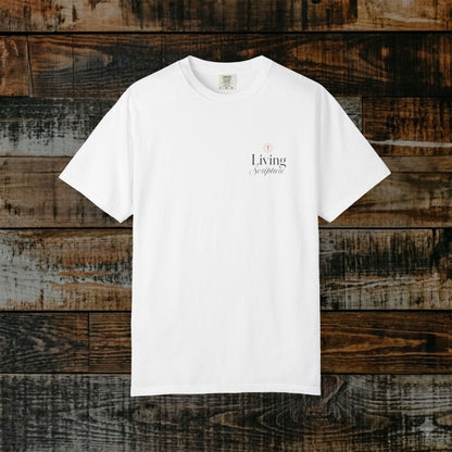 Illustrated Scripture Tee - Matthew 16:24 - Take Up Your Cross