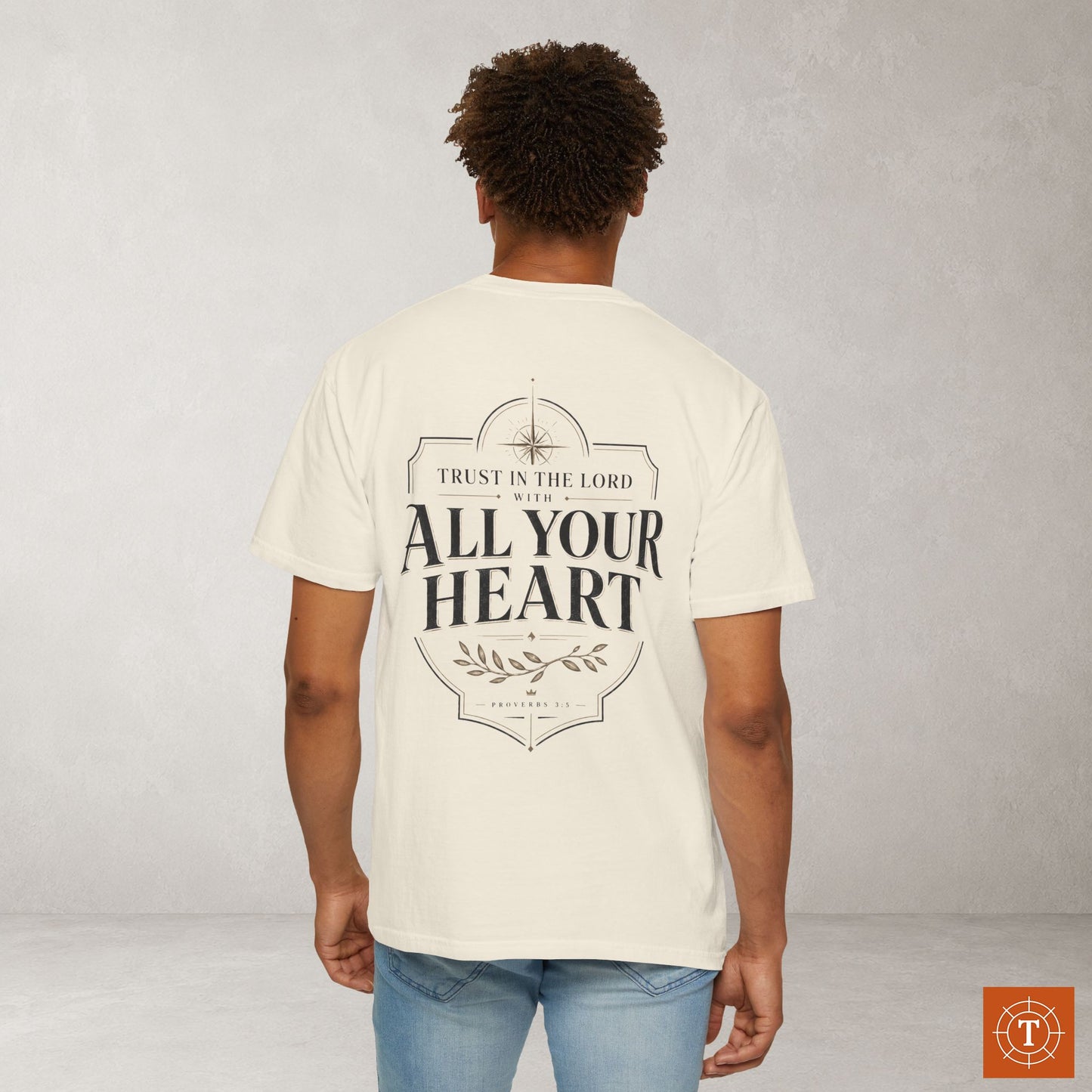 Illustrated Scripture - Proverbs 3:5 - Trust in the Lord with all your heart Shirt