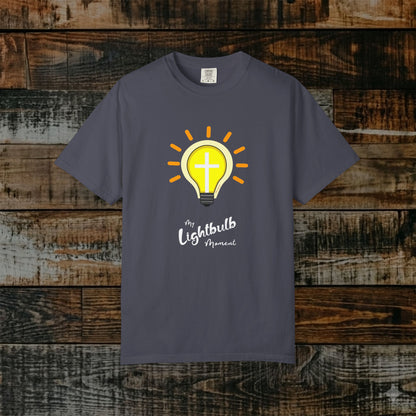 Illustrated Scripture Tee - John 8:12 - My Lightbulb Moment