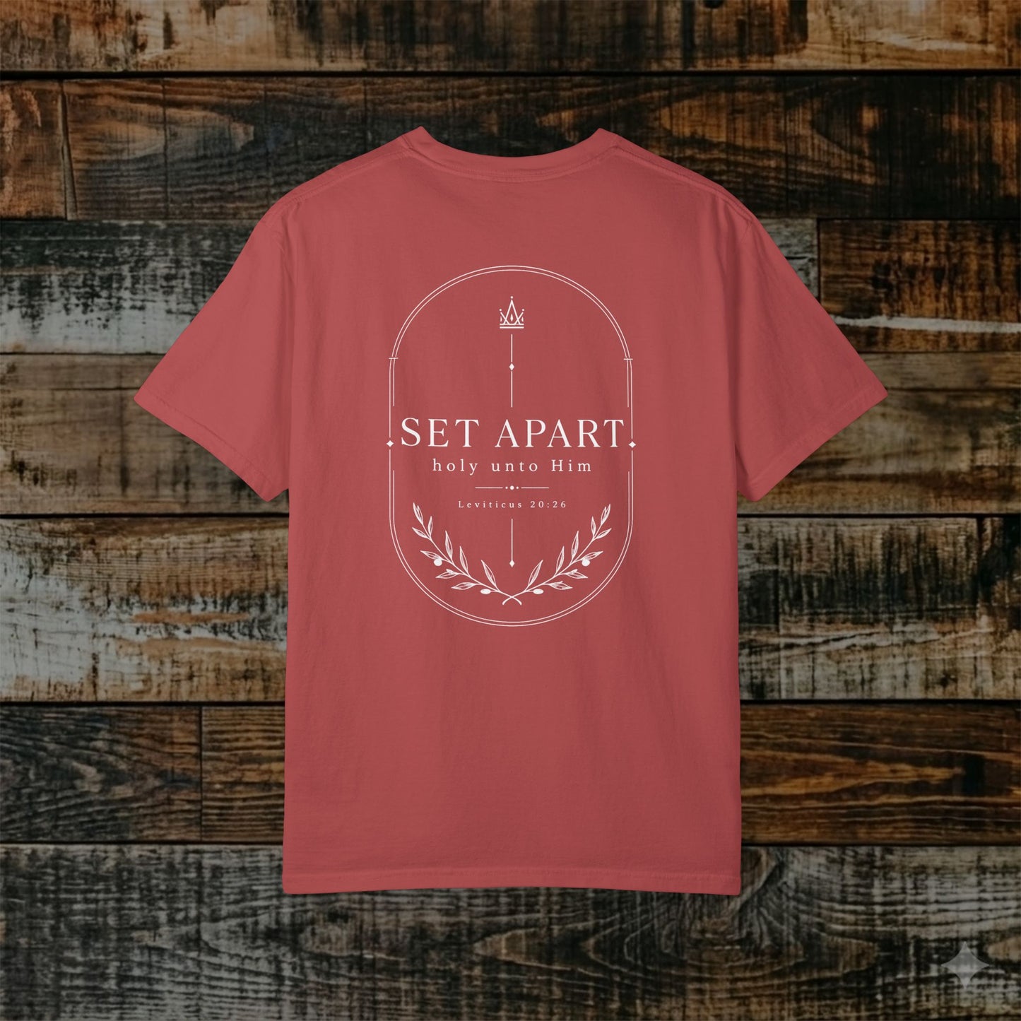 Illustrated Scripture - Leviticus 20:26 - Holy Unto Him Tee, Set Apart