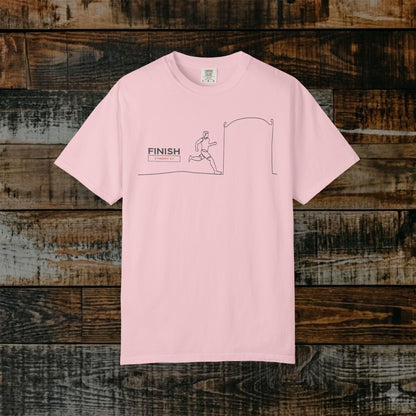 Illustrated Scripture Tee - 1 Timothy 4:7 - Finish The Race