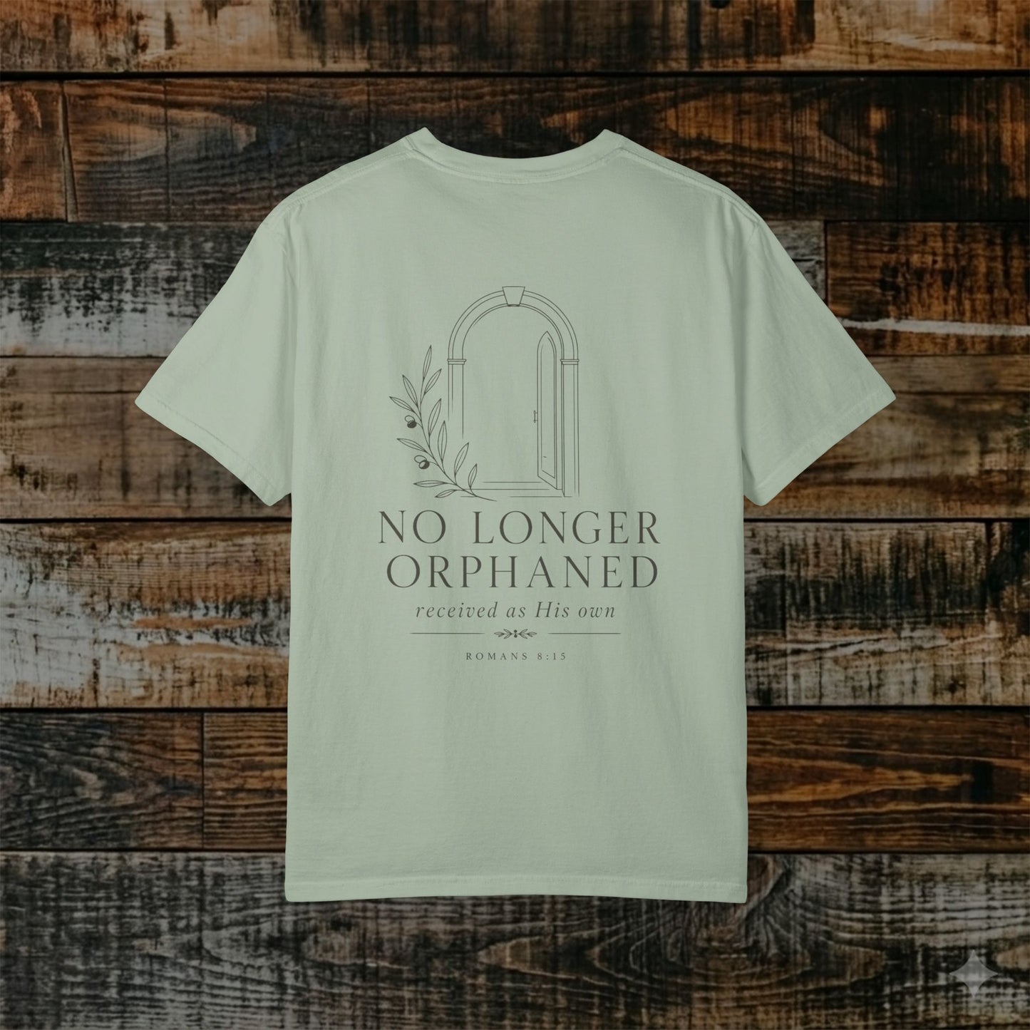 Illustrated Scripture - Romans 8:15 - No Longer Orphaned Tee