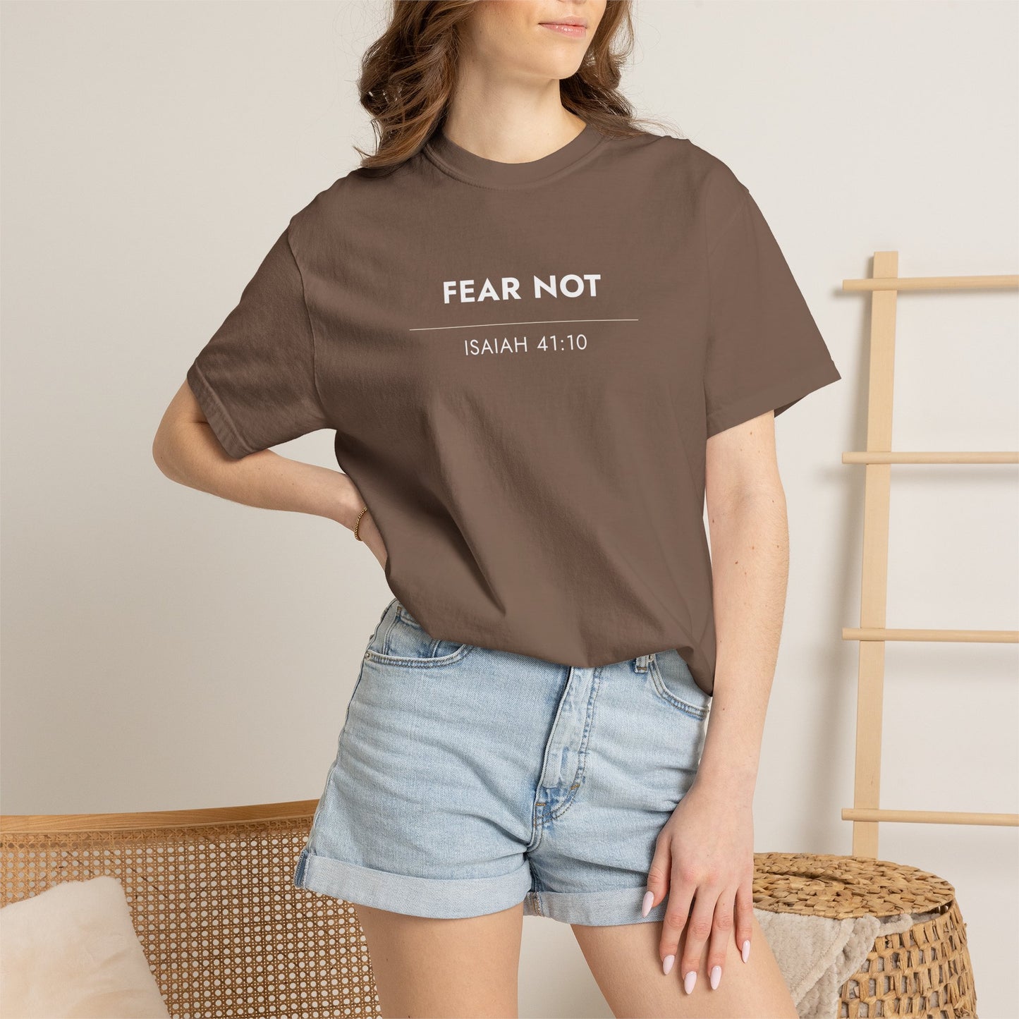 Fear Not — Isaiah 41:10 Christian Scripture Tee