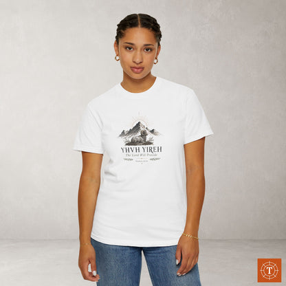 YHVH YIREH - Names of God Tee - Genesis 22:14 - Front Print