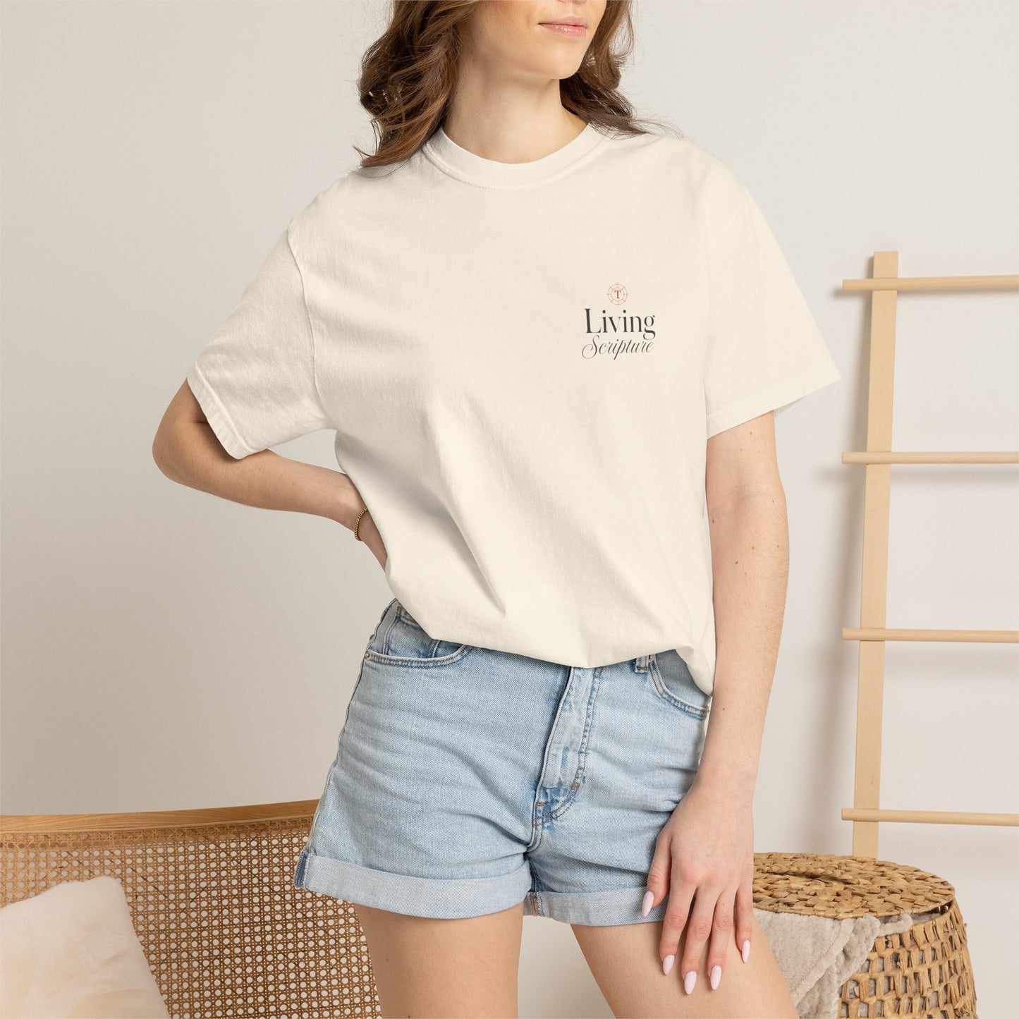 Illustrated Scripture - Leviticus 20:26 - Holy Unto Him Tee, Set Apart