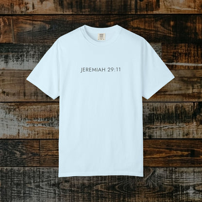Aesthetic Messianic Tee — Jeremiah 29:11 Modern Hebrew Roots Tee