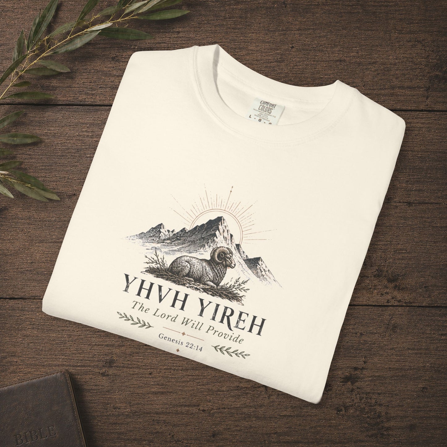 YHVH YIREH - Names of God Tee - Genesis 22:14 - Front Print