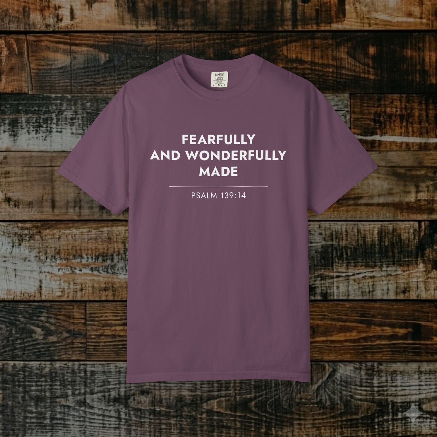 Fearfully and Wonderfully Made — Psalm 139:14 Hebrew Roots Scripture Tee