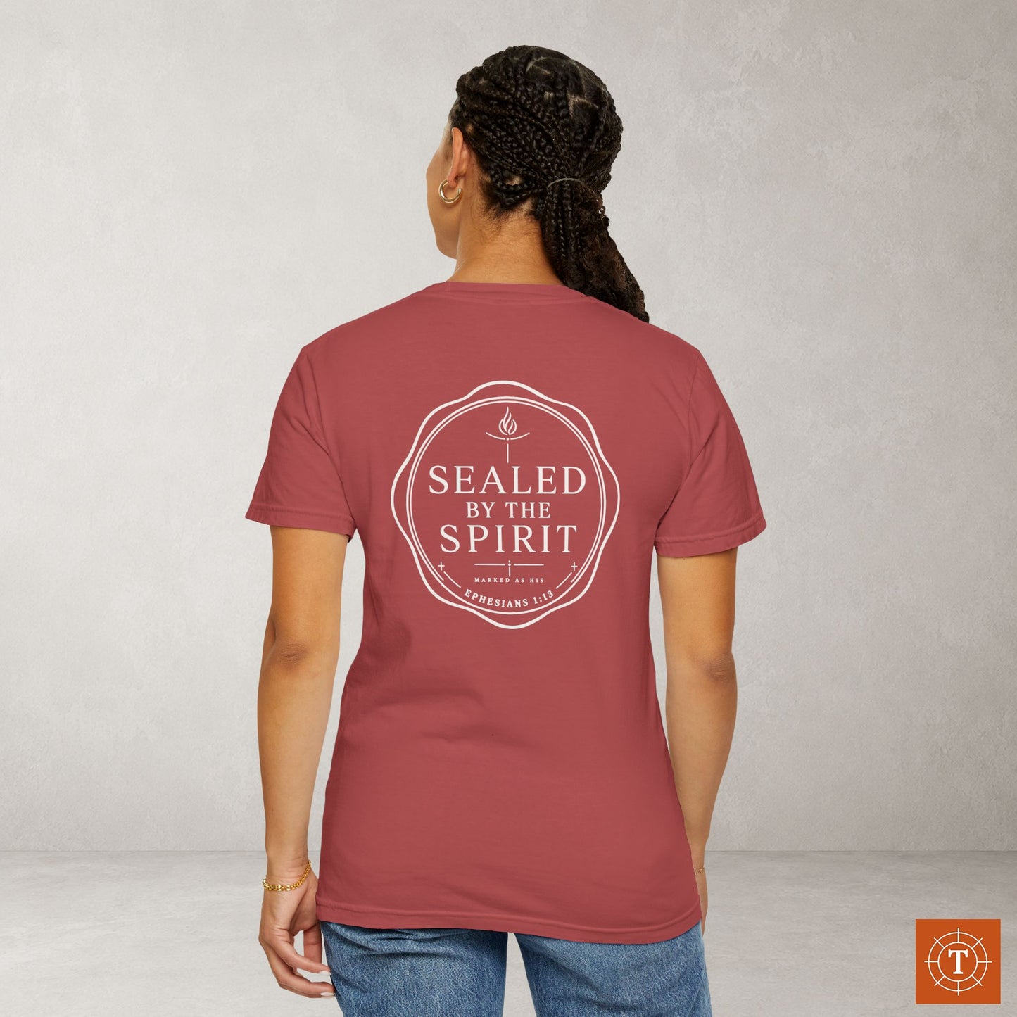 Illustrated Scripture - Ephesians 1:13 - Sealed by the Spirit Tee