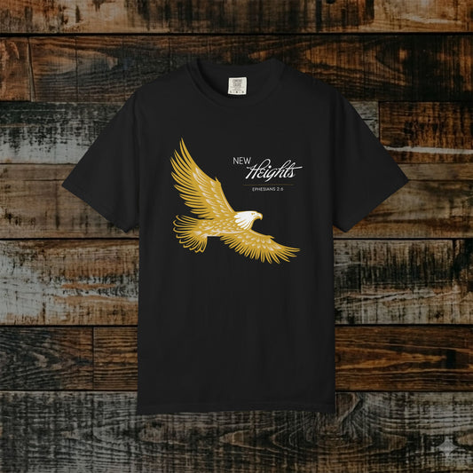 Illustrated Scripture Tee - Ephesians 2:6 - New Heights