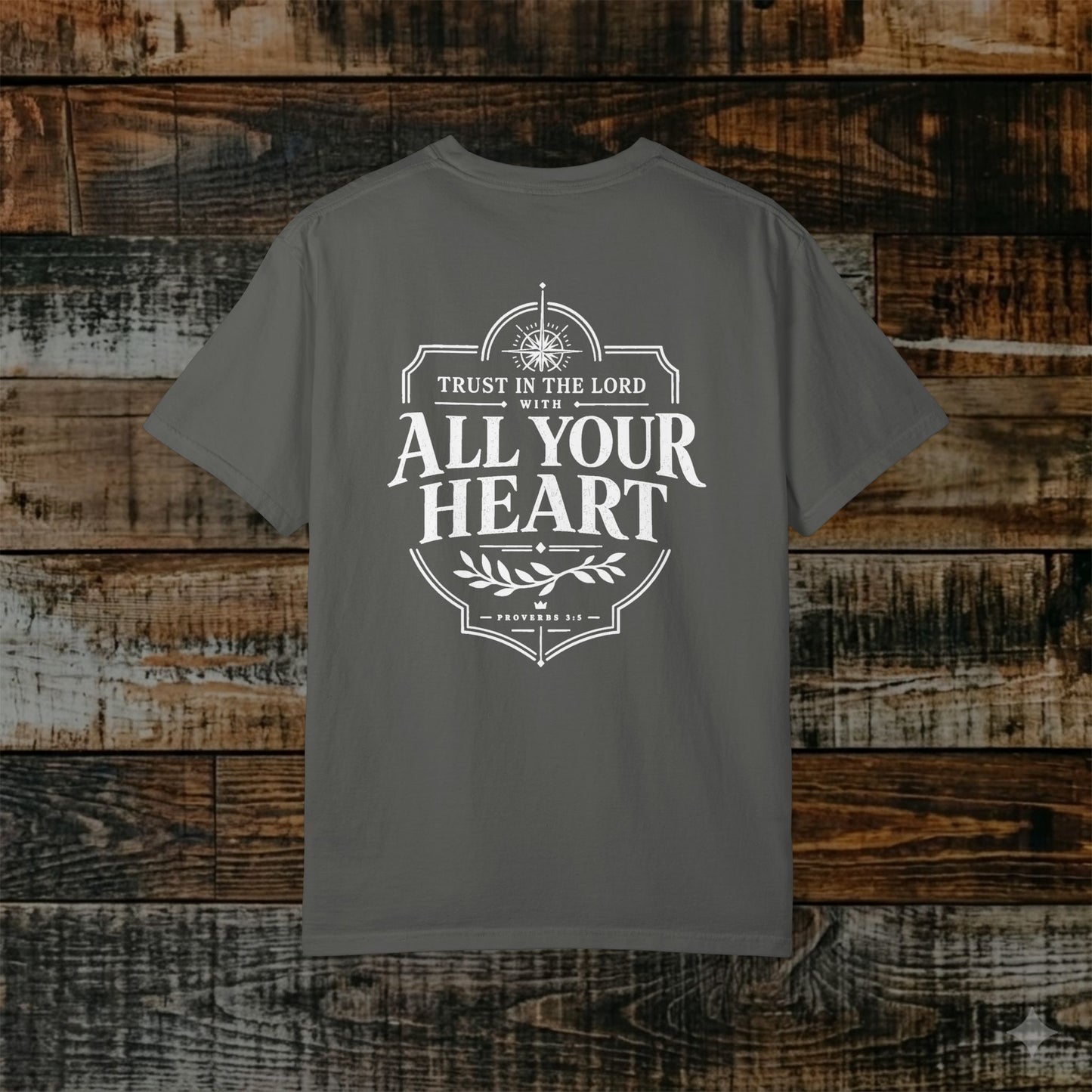 Illustrated Scripture - Proverbs 3:5 - Trust in the Lord Shirt