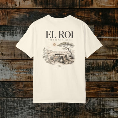 EL ROI - Names of God Tee - Genesis 16:13 - Back Print