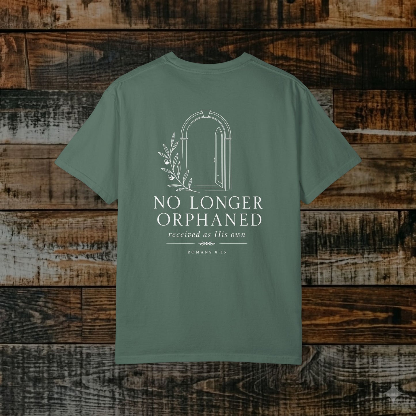 Illustrated Scripture - Romans 8:15 - No Longer Orphaned Tee