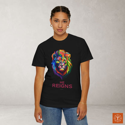 Illustrated Scripture Tee - Revelation 5:5 - The Lion of the Tribe of Judah