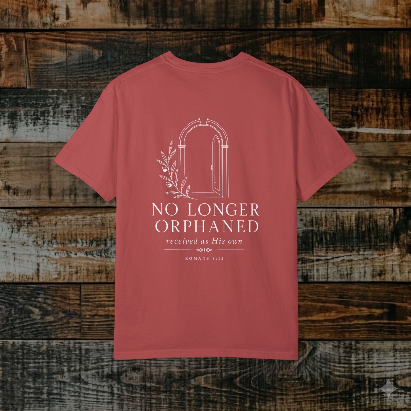 Illustrated Scripture - Romans 8:15 - No Longer Orphaned Tee