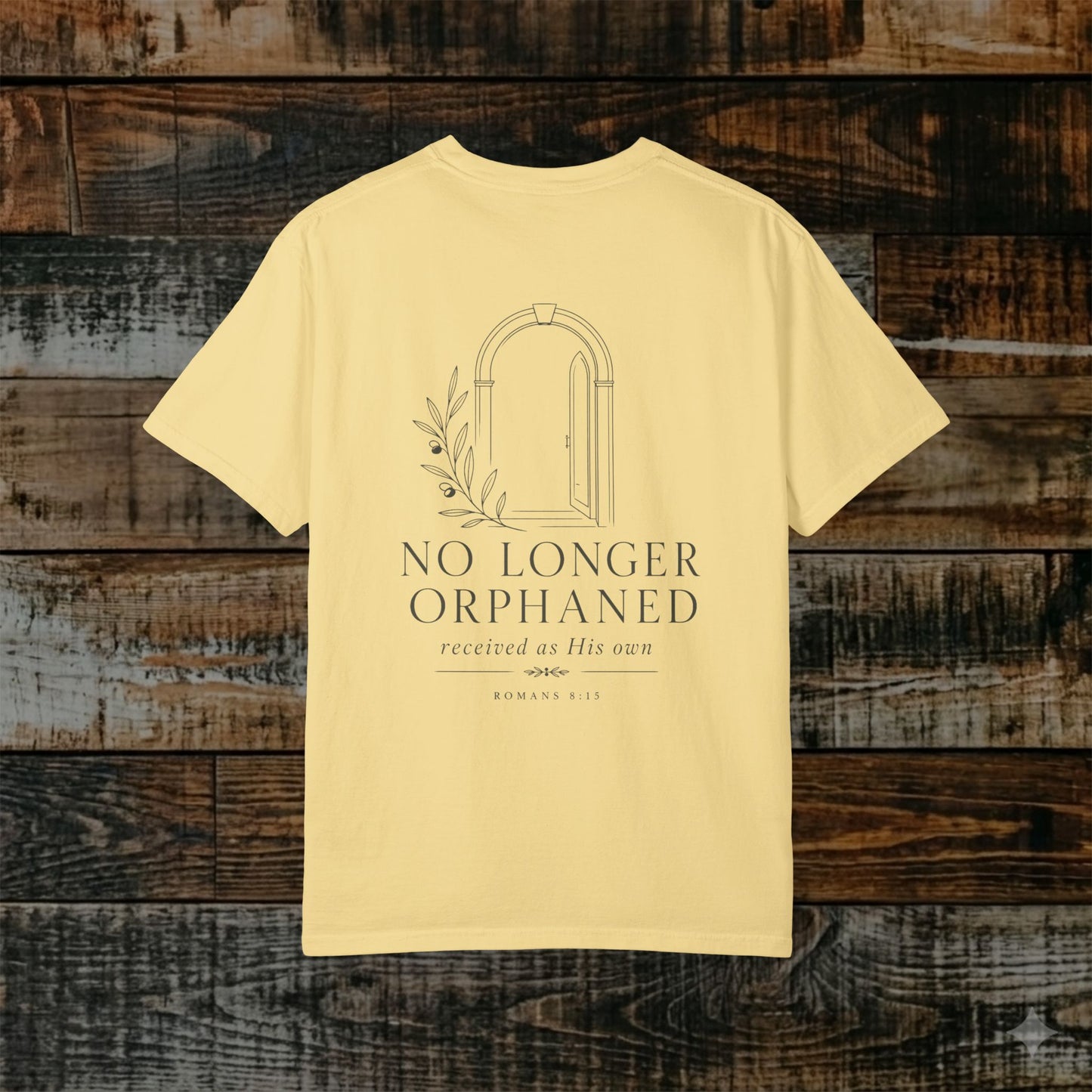 Illustrated Scripture - Romans 8:15 - No Longer Orphaned Tee